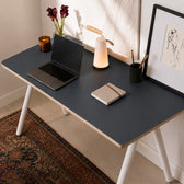 Model 203 Office Desk | Rosso Fenix| Monochromatic