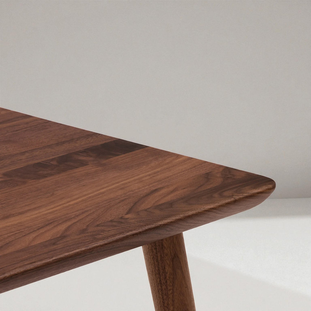 Model 207 Solid Walnut Wood Desk | American Walnut | 55 × 28 in